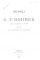  J. F. BÖHMER, Opuscoli di G.F. Bohmer circa all'ordinare gli archivi e specialmente gli archivi di Firenze, Coi Tipi di M. Cellini e C. alla Galieiana, Firenze 1865. A cura di Francesco  BONAINI